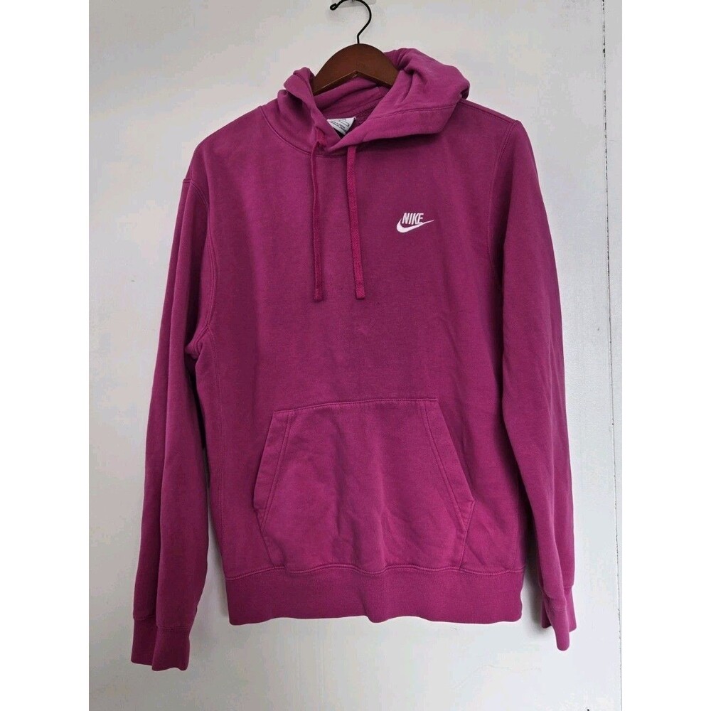 Nike Hoodie Womens M Tall Sportswear Fleece BV2654‎ Activewear Classic Pink